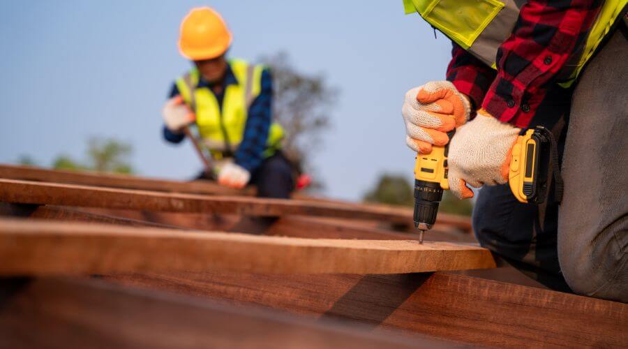 Professional New roof installation in Erath, LA